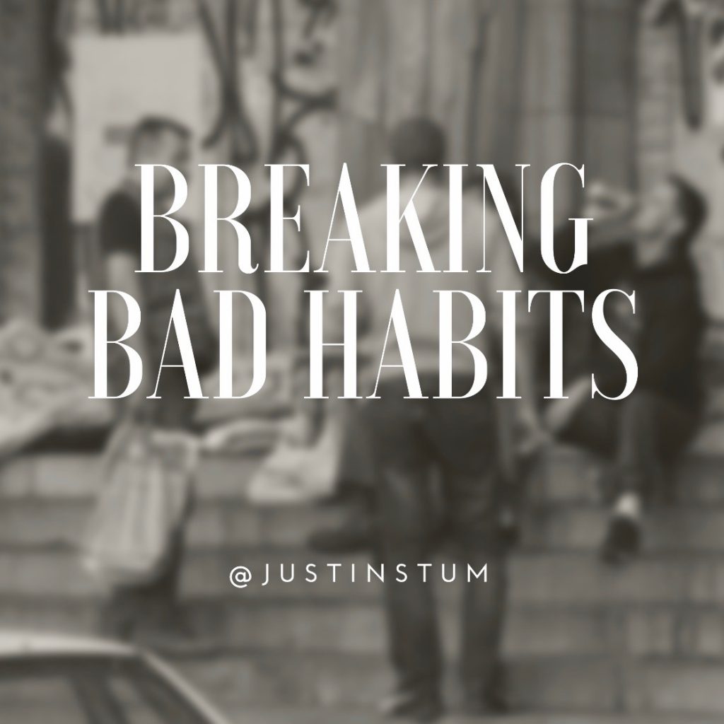 how to break a bad habit - steps to stopping a behavior